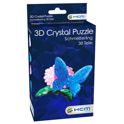 3D Crystal Puzzle - Schmetterling 39 Teile